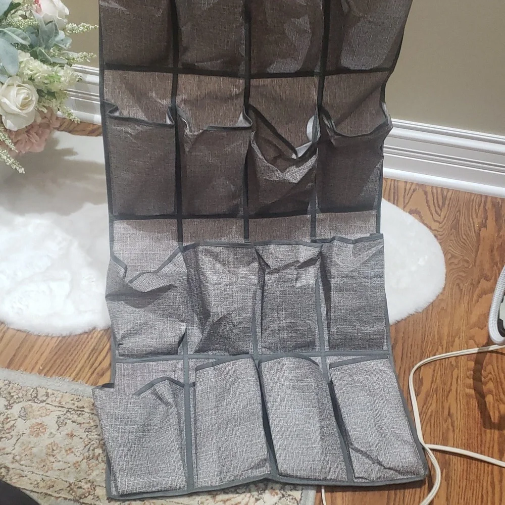 Shoe organizer over the door for 10 pair shoes